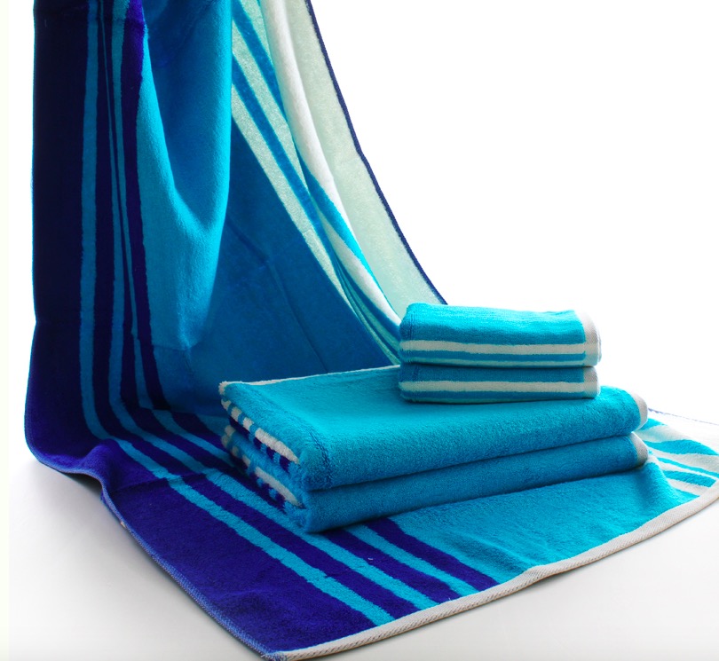 Bamboo Beach Bath Towels - Beach Towel Set Of 4, Bath Towel, Face Towels And Hand Towel And Washcloths, Bamboo Towels For Bathroom, Spa - View 2