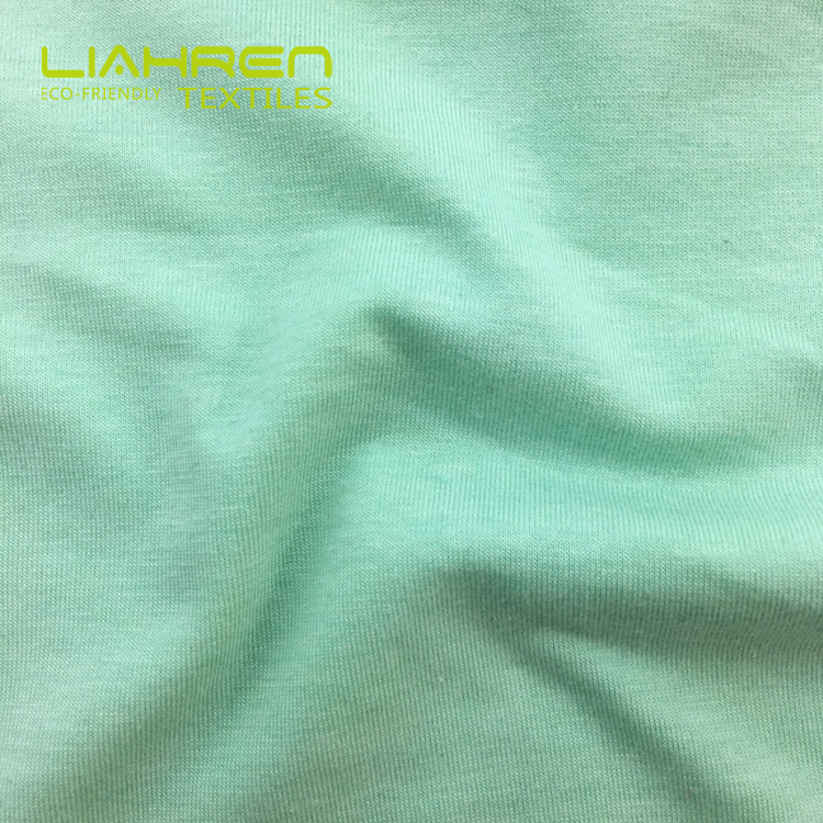 47% Soybean47% Cotton 6% Spandex 180 GSM±5% 175CM±5CM Soybean Cotton Single Jersey For Tshirt, Clothing