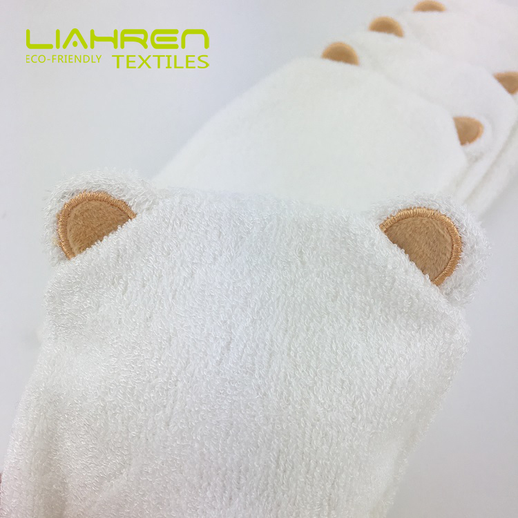 Baby Bath Mitten With Bear Ear - View 3