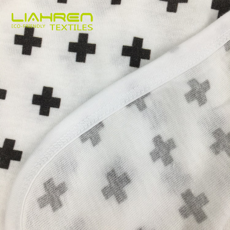 Bamboo Jersey Baby Wrap Print - View 4