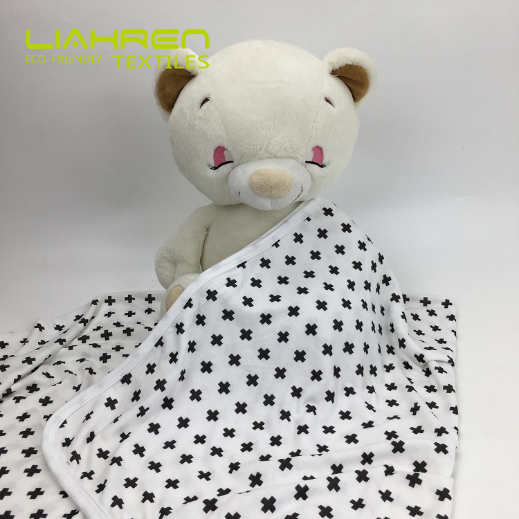 Bamboo Jersey Baby Wrap Print