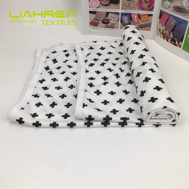 Bamboo Jersey Baby Wrap Print - View 2