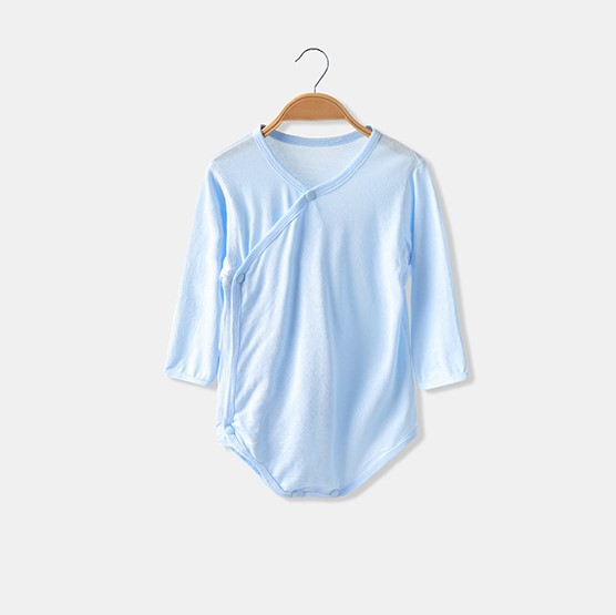 Bamboo Baby Bodysuit New Born Baby Clothes Boys Girls Long Sleeves Romper - View 5