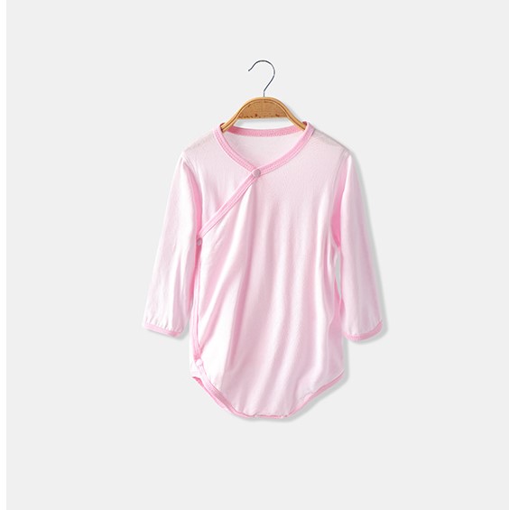 Bamboo Baby Bodysuit New Born Baby Clothes Boys Girls Long Sleeves Romper - View 4