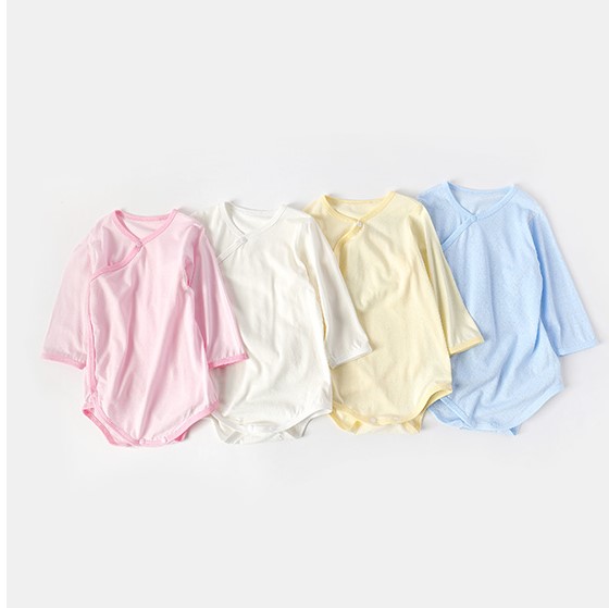 Bamboo Baby Bodysuit New Born Baby Clothes Boys Girls Long Sleeves Romper - View 6