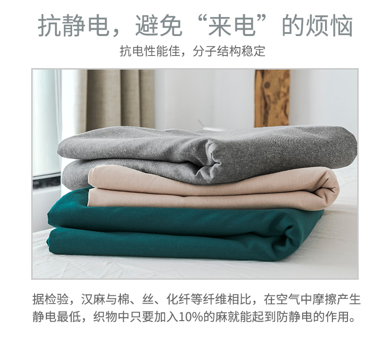 Hemp Cotton Sheets Set Of Three - View 2