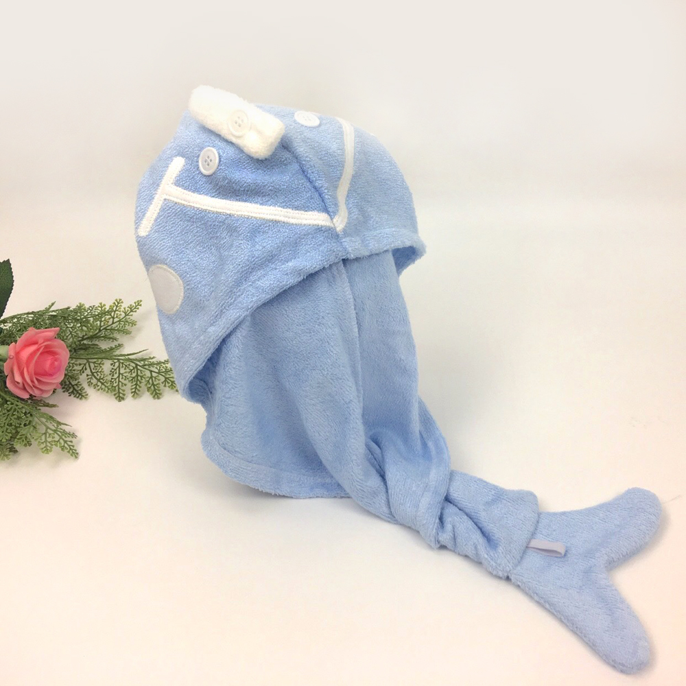 Bamboo Hair Dry Cap Towel