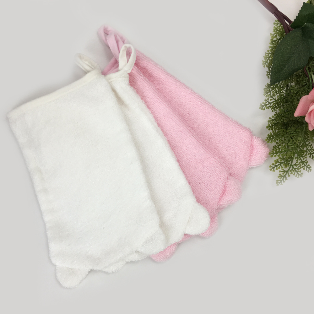 Bamboo Cotton Baby Mitten Animal Design Woven Terry Baby Mitten - View 6