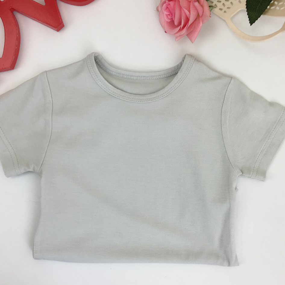Bamboo Baby Bodysuit New Born Baby Clothes Boys Girls Short Sleeves Romper - View 5