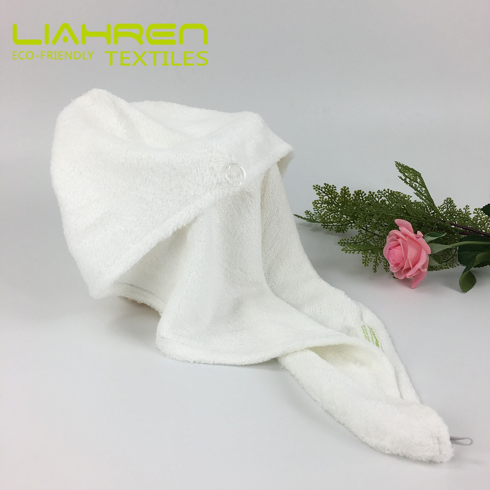 Bamboo Dry Hair Cap Soft Towel For Hair Drying Quick Dry Super Soft Thick Hair Dry Towels