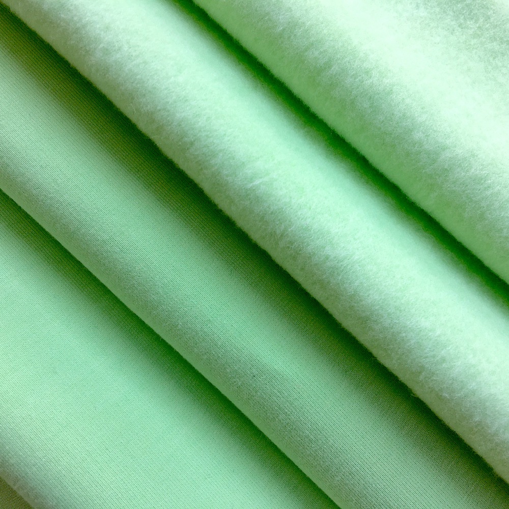Bamboo Cotton Fleece 280 GSM Super Soft Comfortable Brushed Fleece Fabric For Hoodies Sweatshirt