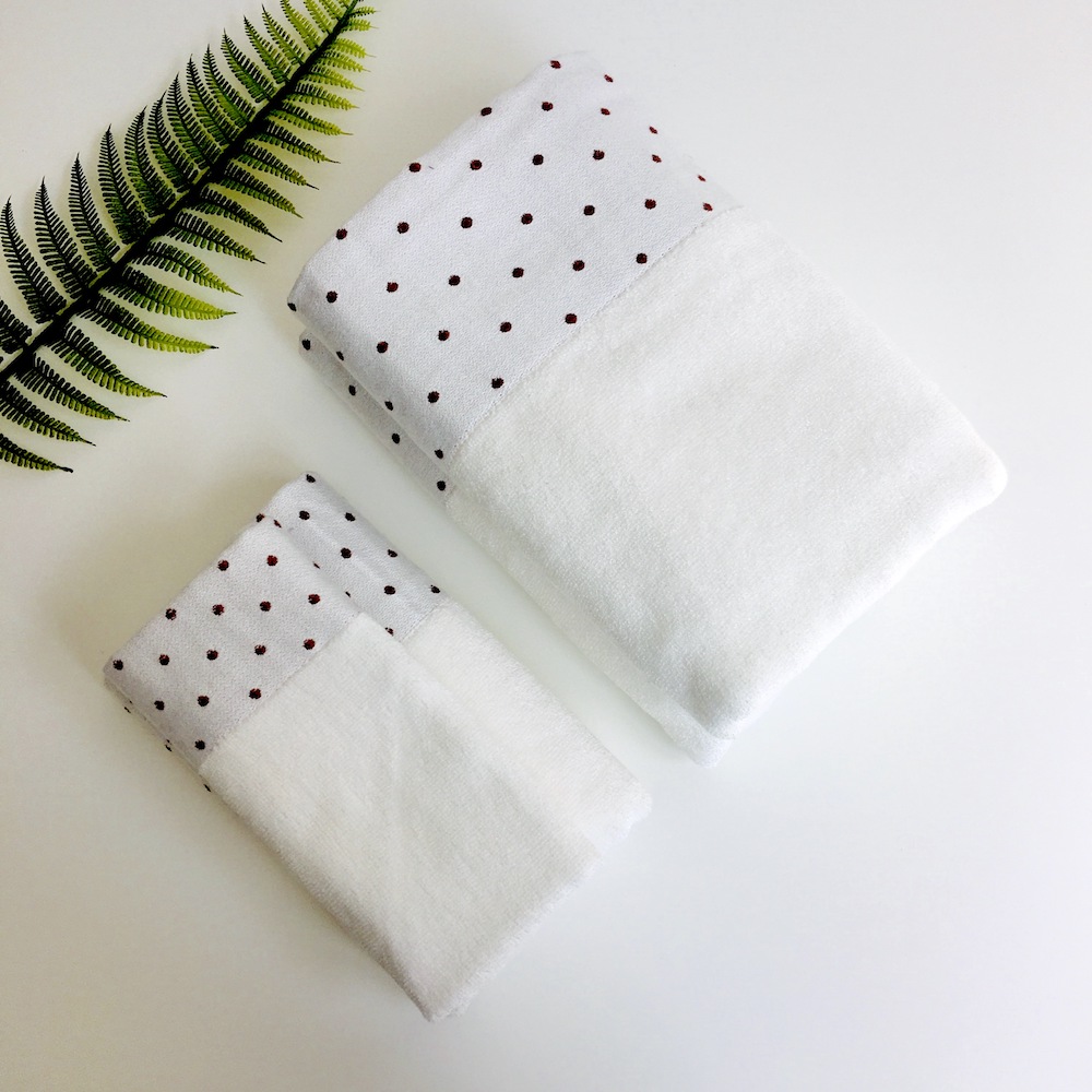 HOT Luxurise 500 GSM Bamboo Cotton Bath Towel Hand Towel And Washcloth For Bathroom, Spa ,GYM Classic Set - View 7