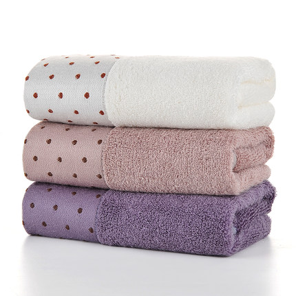 HOT Luxurise 500 GSM Bamboo Cotton Bath Towel Hand Towel And Washcloth For Bathroom, Spa ,GYM Classic Set - View 3