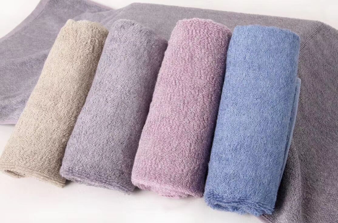 Bamboo Cotton Bath Towels - Bath Towel Set Of 3, Bath Towel, Face Hand Towels And Washcloths, Bamboo Towels For Bathroom, Hotel, Spa - View 7