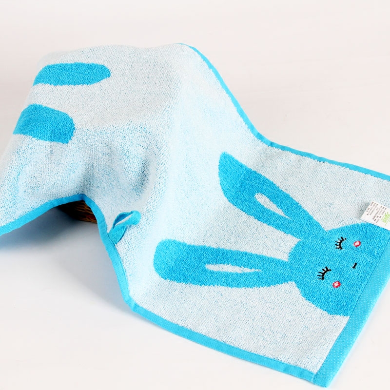 HOT Bamboo Cotton Cartoon Hand Facial Towel For Baby Kids Child One Yarn Dyed And Embroidery - View 4