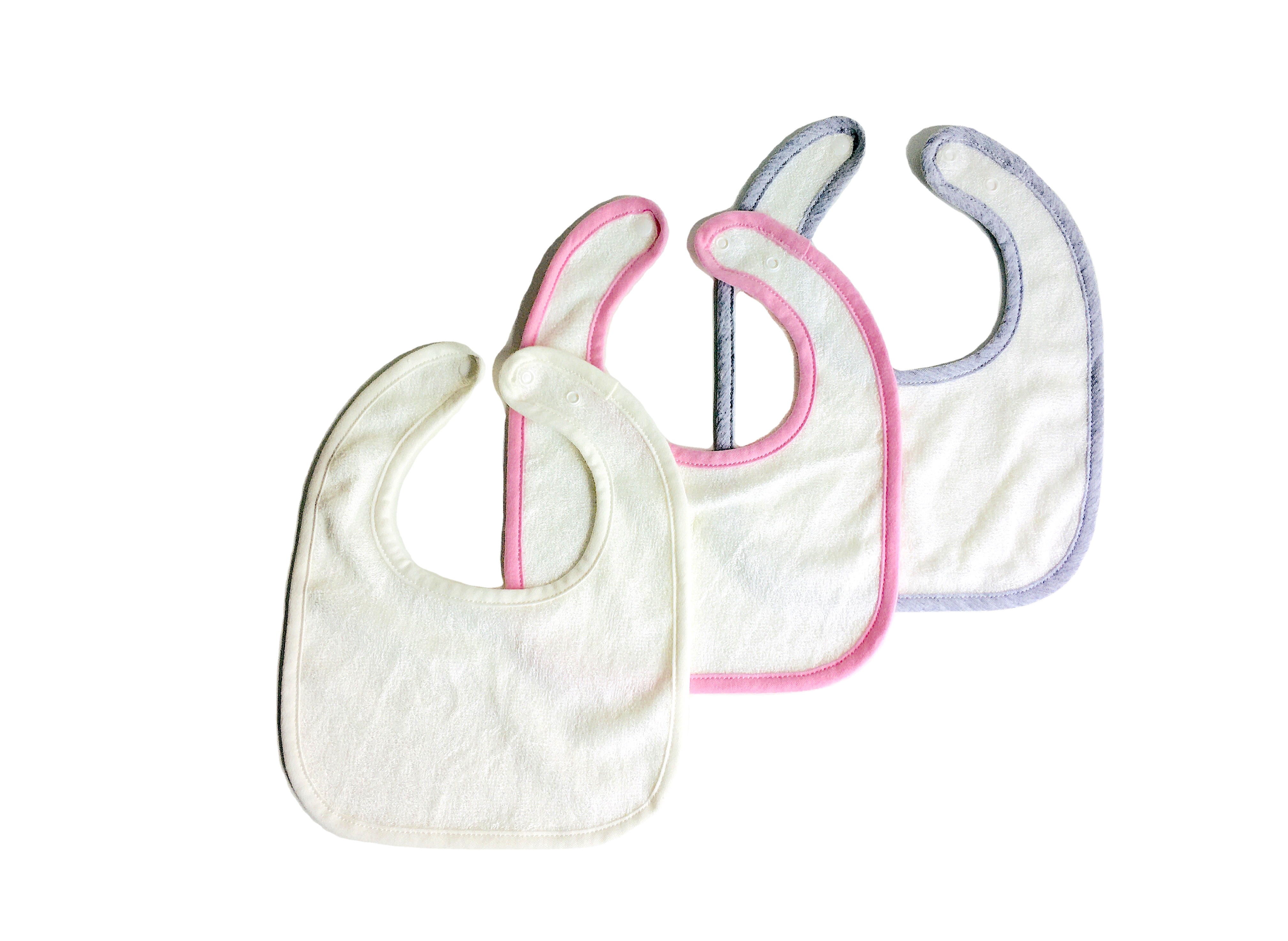 Bamboo Terry Baby Bibs - View 2