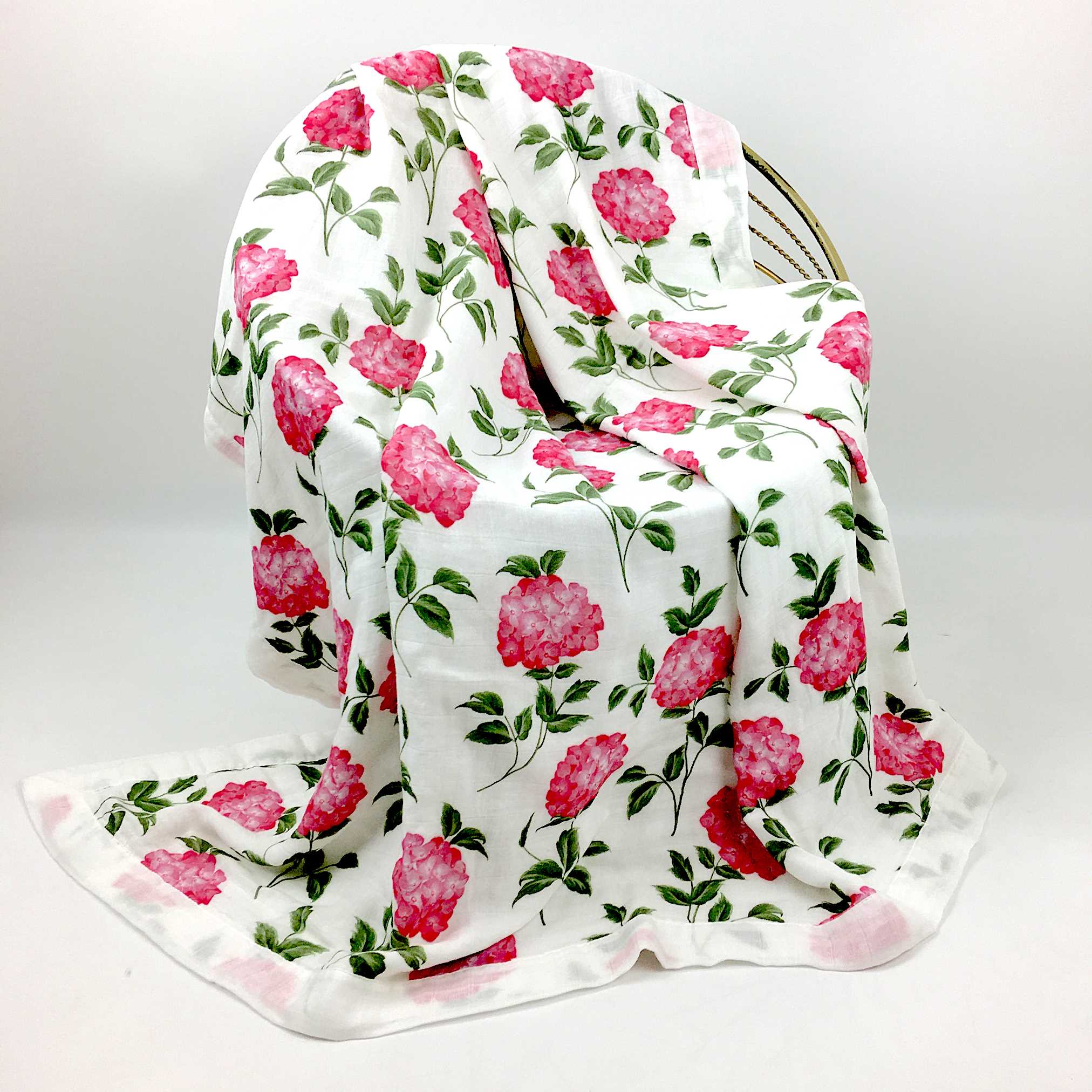 Anbenser Baby Bamboo Blanket 47x47 Inch - Soft Viscose Swaddle Wrap For Newborns