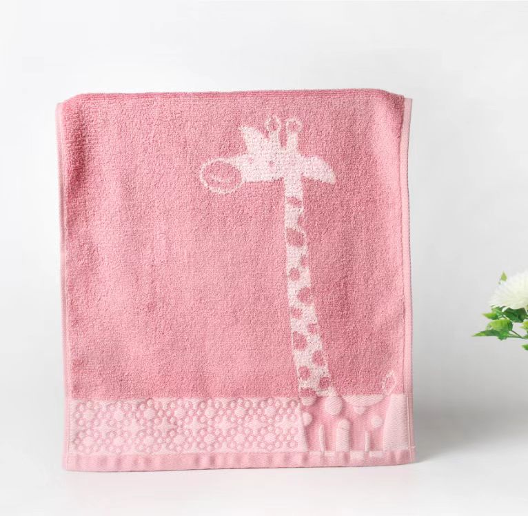 NEW Bamboo Cotton Cartoon Super Soft Big And Thick Hand Facial Towel For Boys And Girls Yarn Dyed Jacquard - View 7