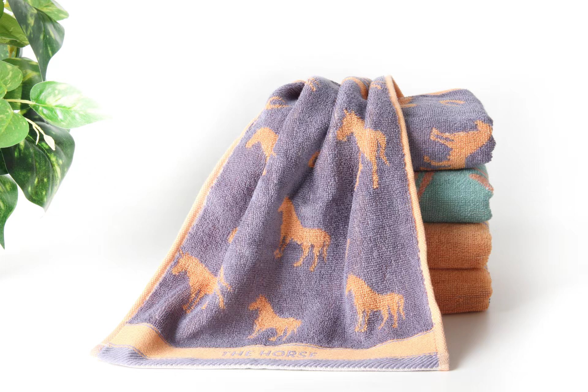 NEW Bamboo Cotton Cartoon Super Soft Hand Facial Towel Large And Thick For Boys And Girls Yarn Dyed Jacquard - View 4