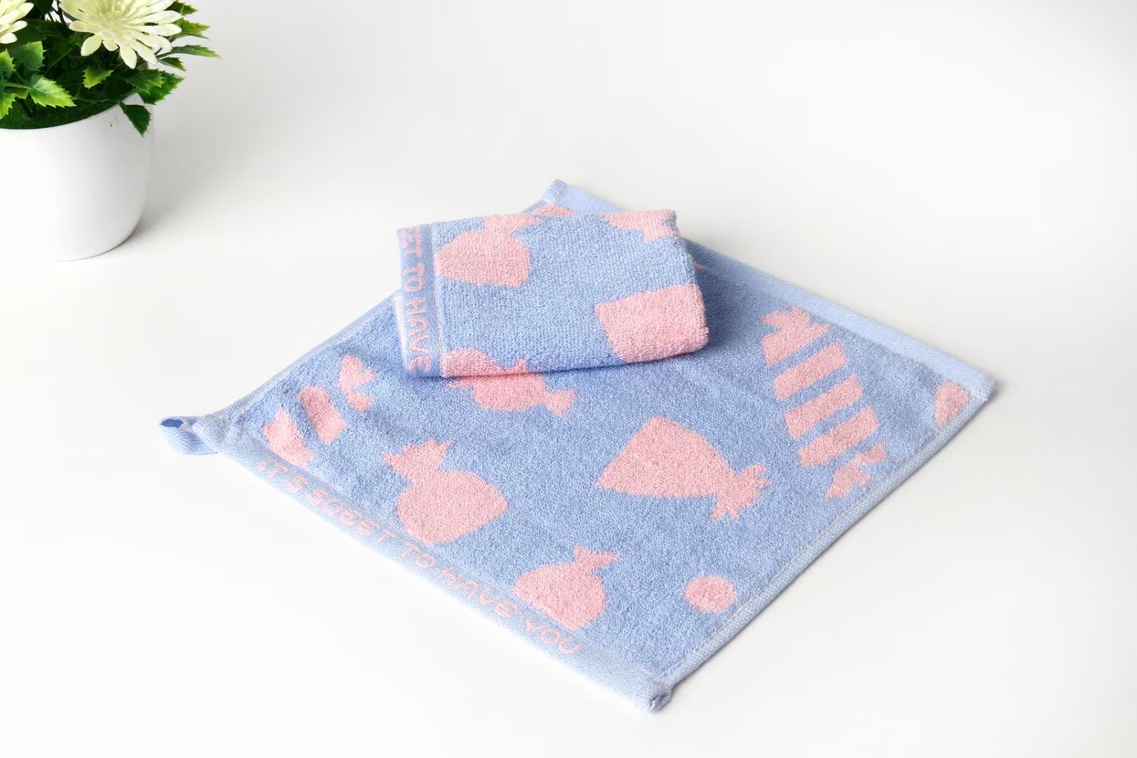 NEW Bamboo Cotton Cartoon Super Soft Hand Facial Towel And Thick Wash Cloth For Boys And Girls Yarn Dyed Jacquard Towels Set - View 2