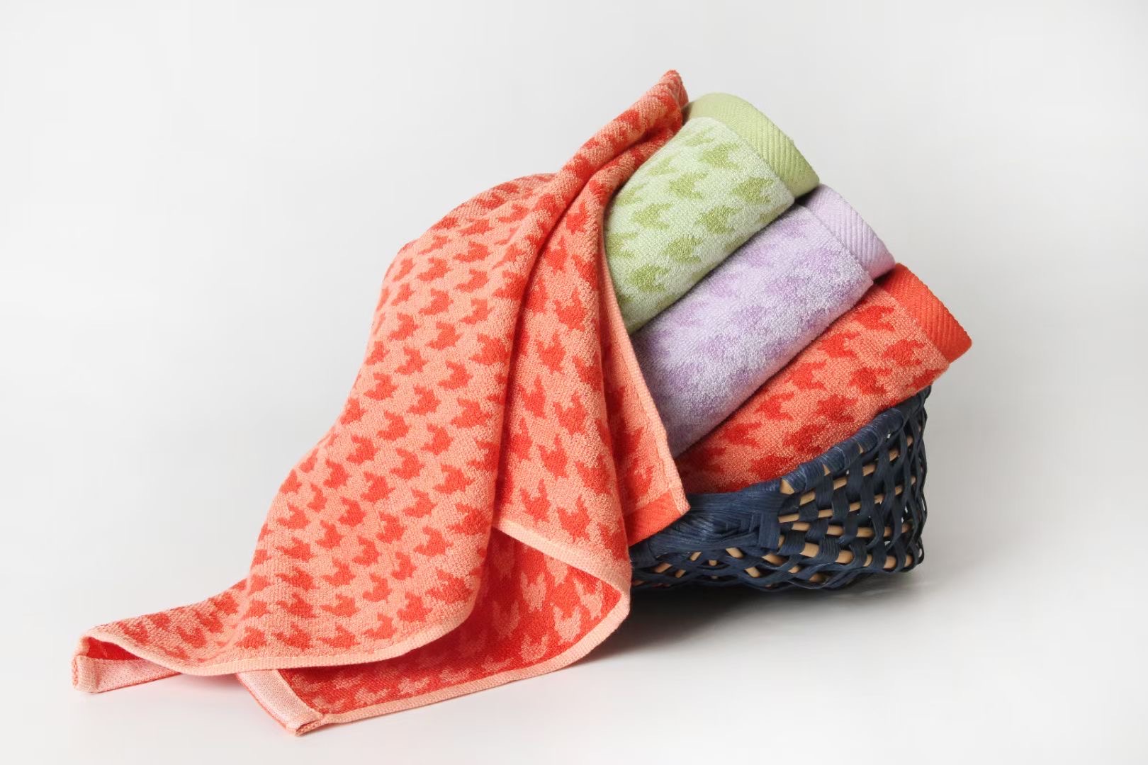 NEW Bamboo Cotton Super Soft Hand Facial Towel Large And Thick For Teens And Adults Yarn Dyed Jacquard