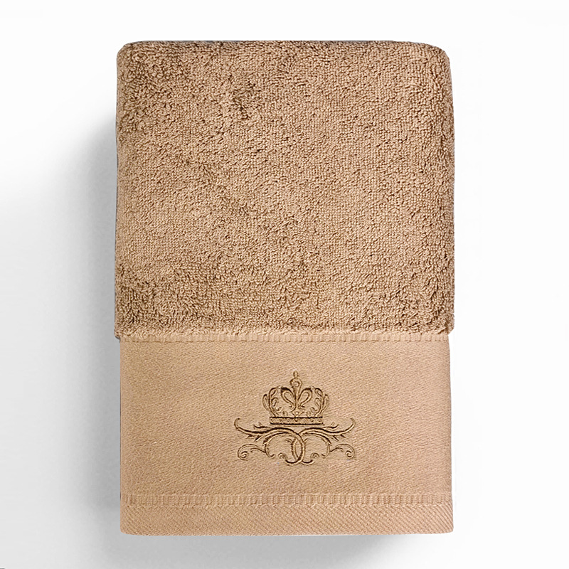 Luxury Soft Cotton Hotel Towels Set Starred Hotel Large Size Thick 3pcs Stock Supply Customized Embroidery Logo And Labels - View 7
