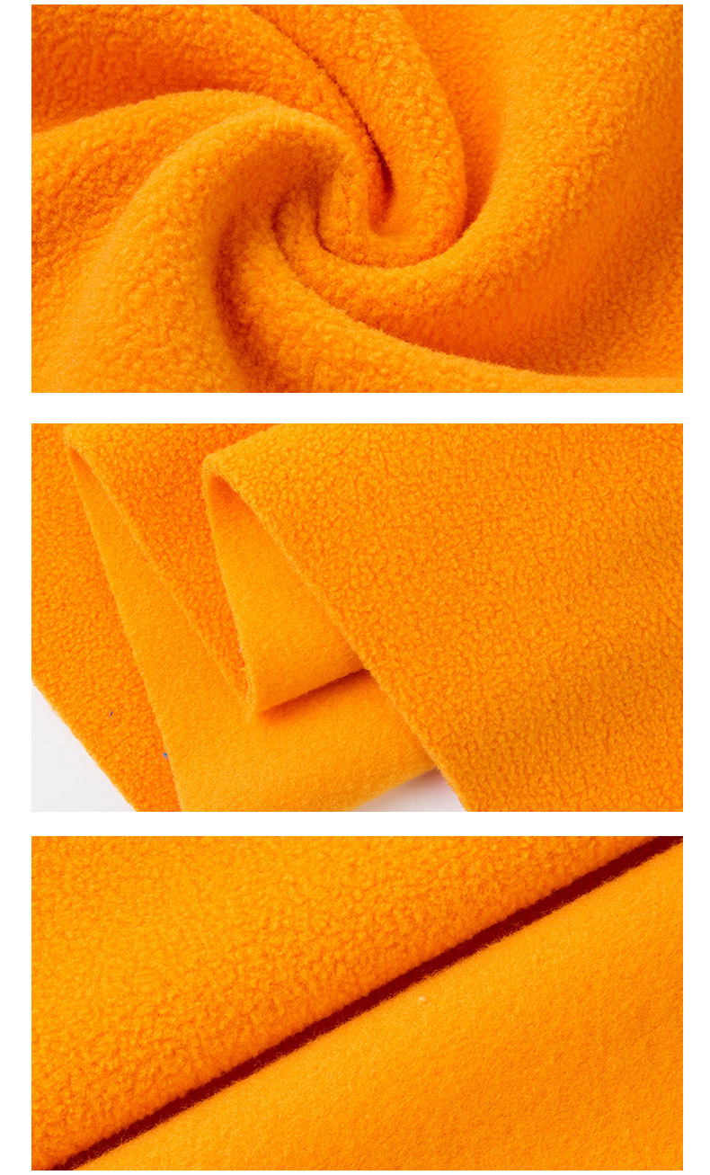 Eco-friendly Recycle Polyester Polar Fleece Fabric 300 GSM 155cm For Coat Sport Clothing Loungewear - View 3