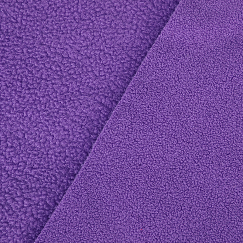 Eco-friendly Recycle Polyester Polar Fleece Fabric 360 GSM 155cm For Coat Sport Clothing Loungewear - View 3