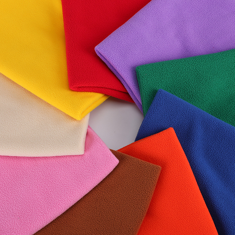 Eco-friendly Recycle Polyester Polar Fleece Fabric 360 GSM 155cm For Coat Sport Clothing Loungewear - View 5