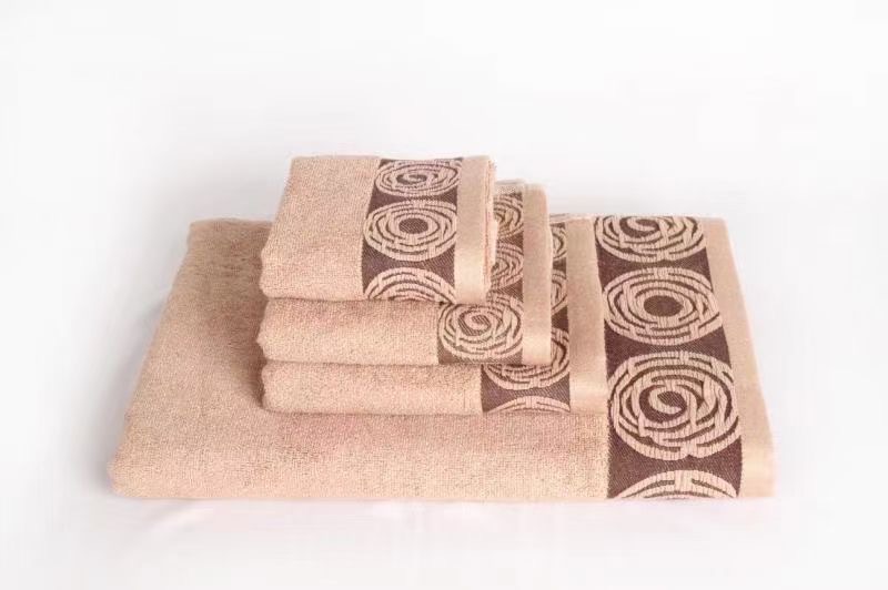 Bamboo Bath Towels For Home -Towel Set Of 4, 1 Bath Sheets, 2 Face Towels, 1 Washcloth, Bamboo Towels For Bathroom - View 4