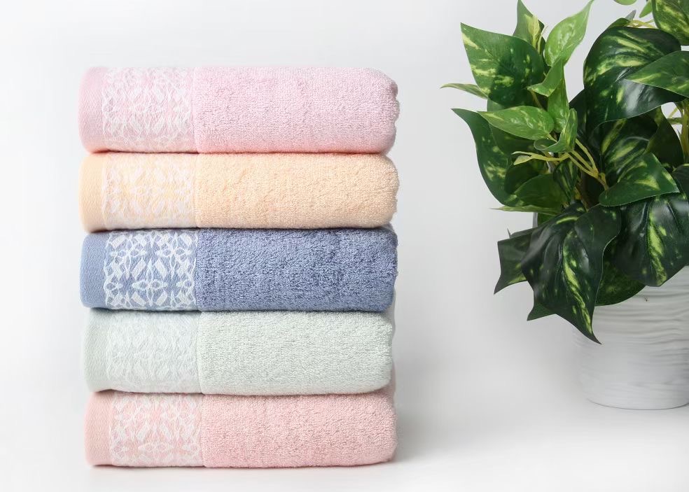 100% Bamboo Towels Super Soft Face Bath Towel Set Summer Cool Bamboo Fiber