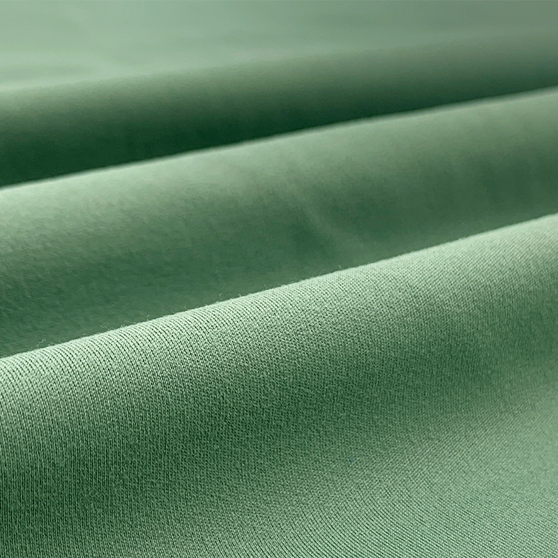 78%recycle Polyester 22%spandex 4 Way High Stretch Interlock Fabric 2 Side Light Brushed Fabric 230 GSM 150cm For T-shirt Sportswear Yoga Clothing - View 4