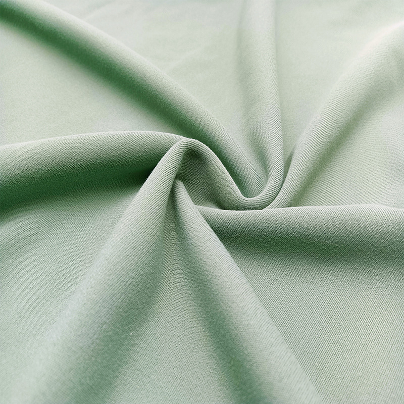 78%recycle Polyester 22%spandex 4 Way High Stretch Interlock Fabric 2 Side Light Brushed Fabric 230 GSM 150cm For T-shirt Sportswear Yoga Clothing - View 5