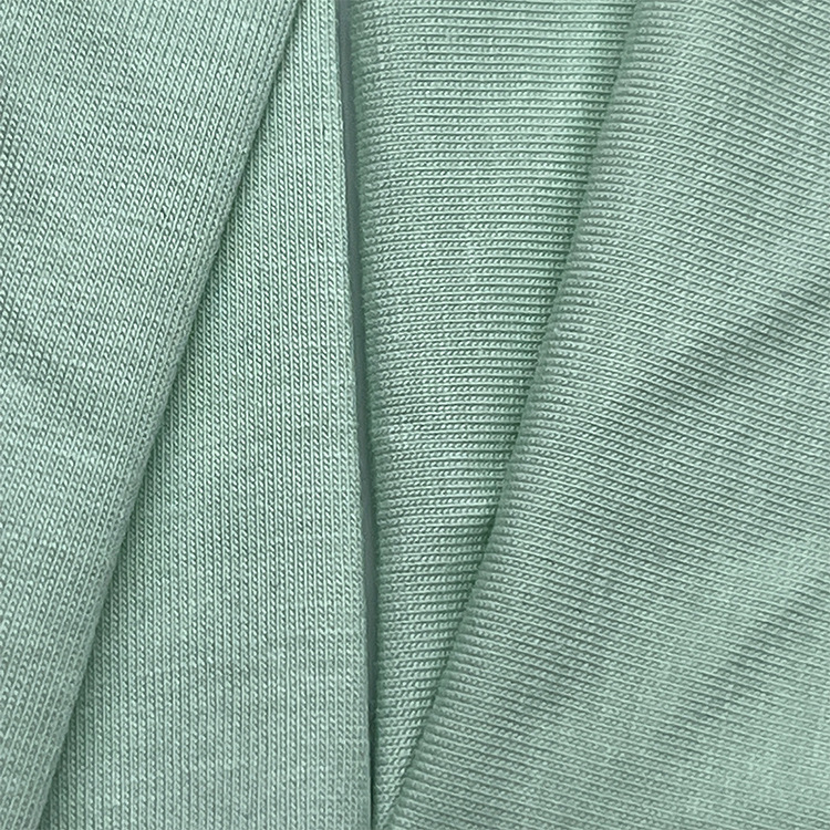 67.5% Tencel 27.5%cotton5%spandex 140 GSM 158cm Ne50 Soft Silky Comfortable Tencel T Shirt Jersey Fabric - View 4