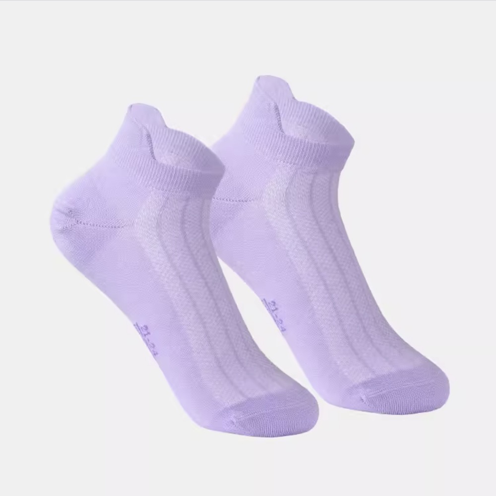 Thin Bamboo Ankle Socks For Women Breathable Low Cut Athletic Running Sports No Show Socks For Women 5 Pairs