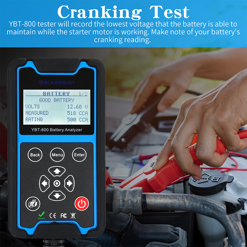 YBT800 12V Battery Testerofficial website