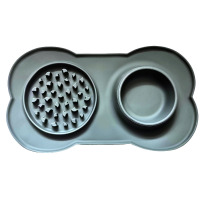 新款硅胶狗碗可折叠慢食防水防滑宠物碗狗碗双碗通用狗食盆BSCW23-主图-主图-04