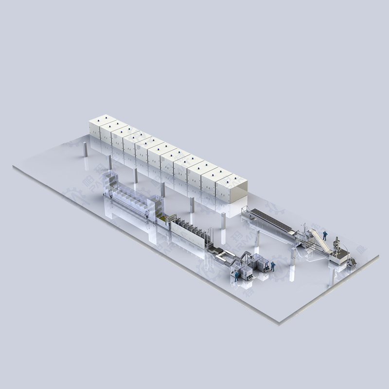 Rice noodle production line