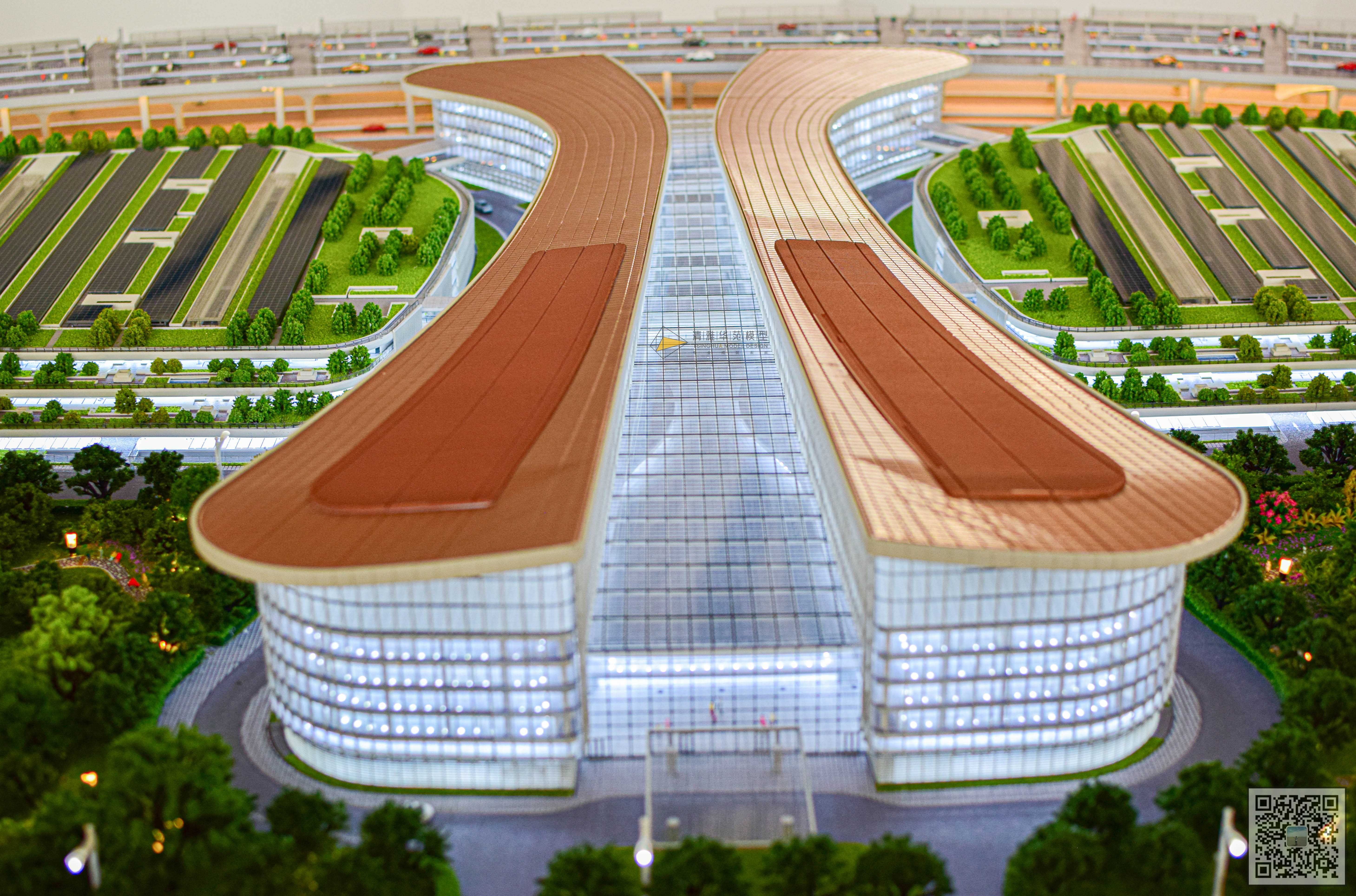 大兴机场建筑沙盘模型