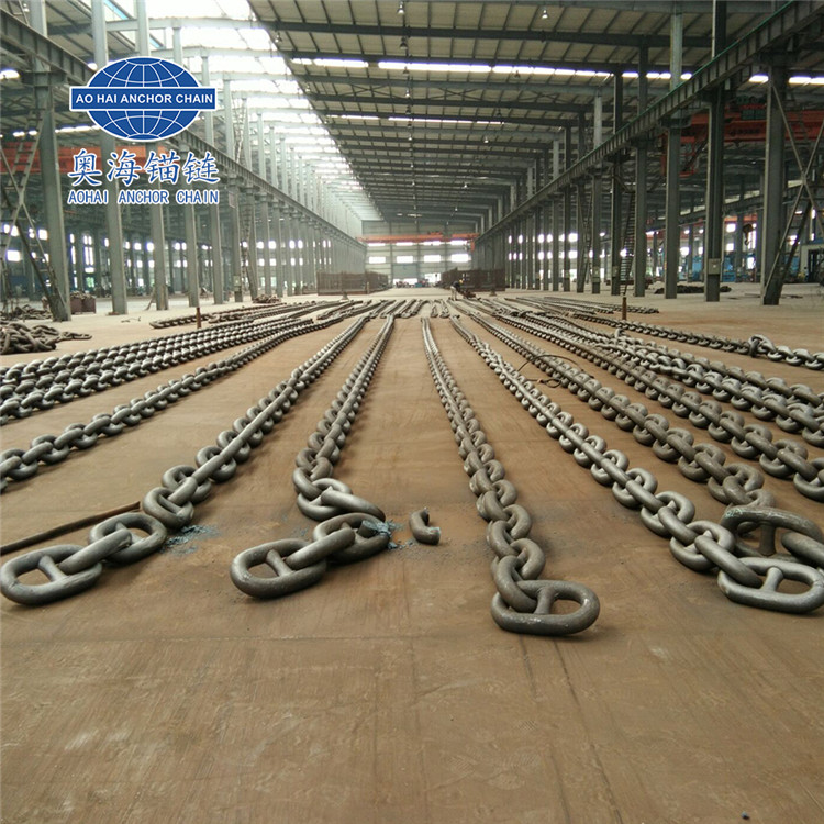 95mm Vessel Anchor Chain with Class Certificate - China Stud Link