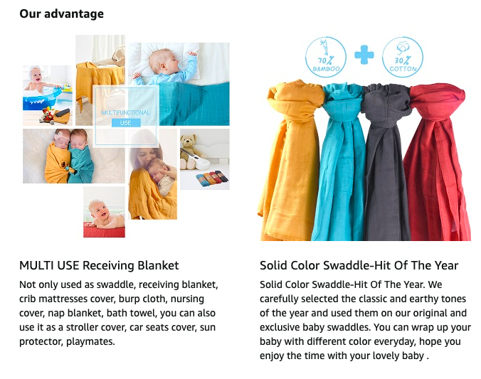 Solid color hot sale receiving blankets