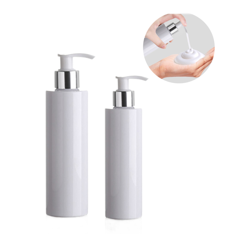 100ml-150ml-200ml-empty-Shampoo-Refillable-Lotion-Bottle-White-PET-Bottle-with-lotion-pump-for-shampoo