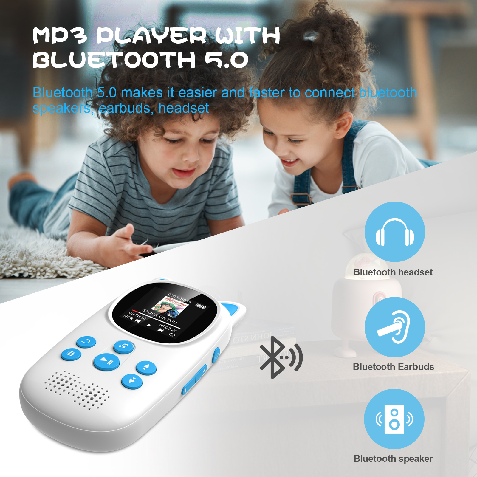 M7-MP3 Player for Kids-Oilsky