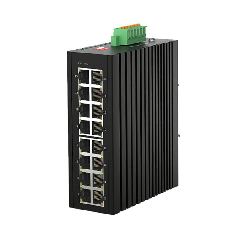 16*10/100Base-TX Unmanaged Industrial Ethernet Switch