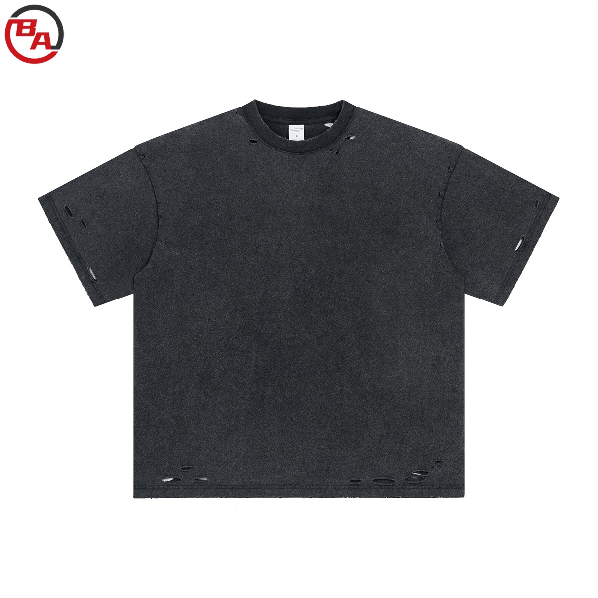 ApparelCustomFactoryMen'sDTGDistressdTopLooseShortSleeveT-shirt4