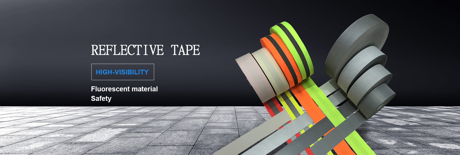 High_visibility_Safety_Reflective_material_fishing_rod_strap_Light_reflective_tape_silver_tape