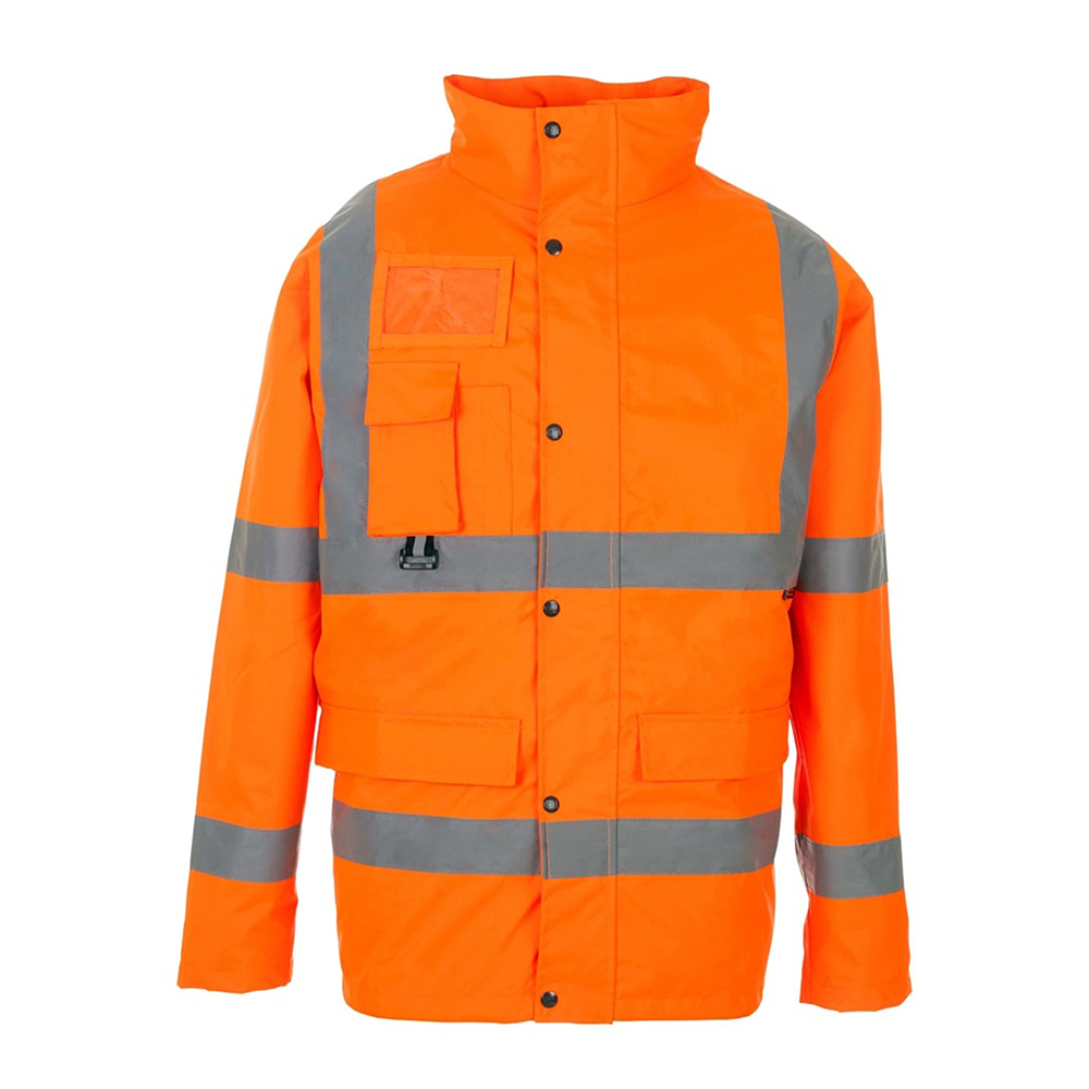 Mens-Adult-High-Visibility-Reflective-Breathable-Jacket-BomberTop-5