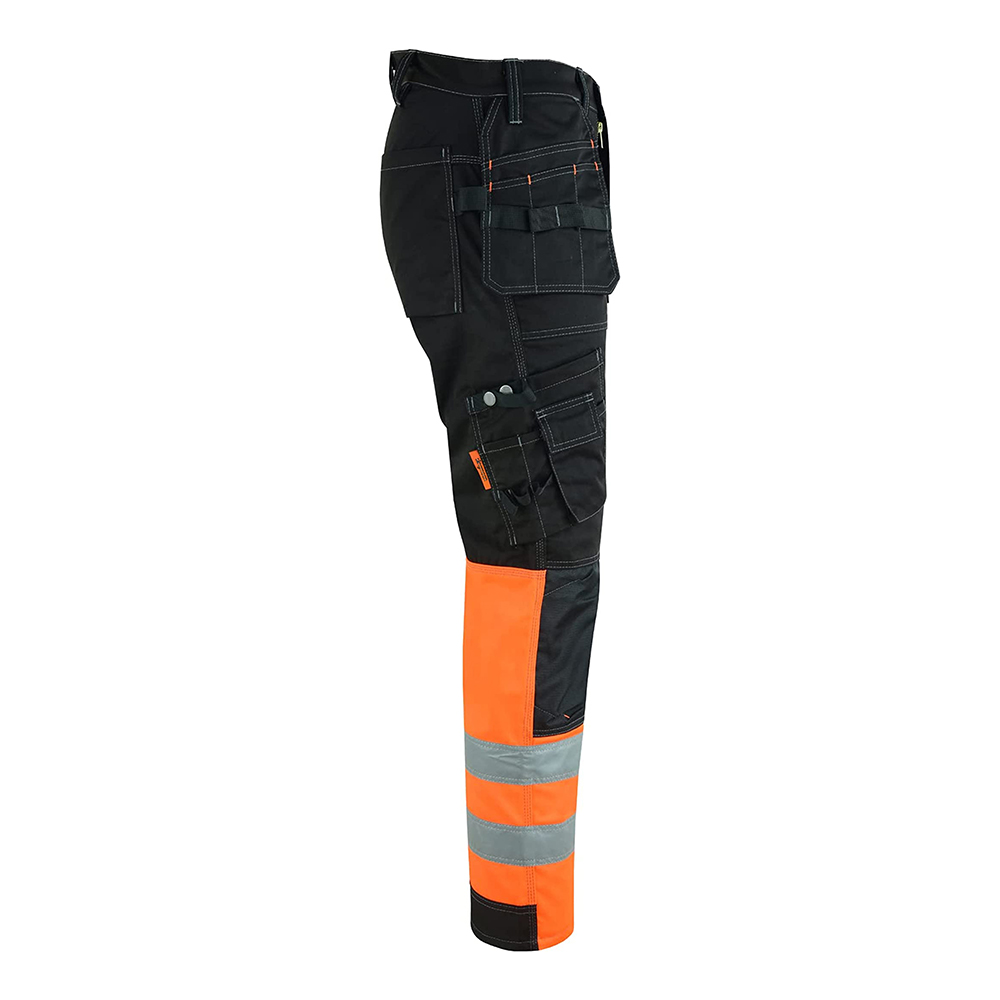 Mens-Work-Hi-Viz-Cargo-Pants-Pockets-Working-Work-Trousers-Pants-Jeans