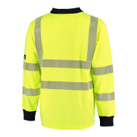 Mens-Hi-Vis-High-Visibility-Reflective-Tape-Safety-Polo-Contrast-Long-Sleeve-Workwear-Visibility-Tee-Tshirt-Top-2