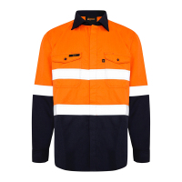 Hi-Vis-Long-Sleeve-Day-Night-150G-Work-Shirt-1